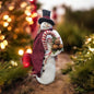 Snowman w/ Black Tophat