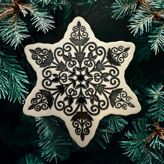 Snowflake blk&whte