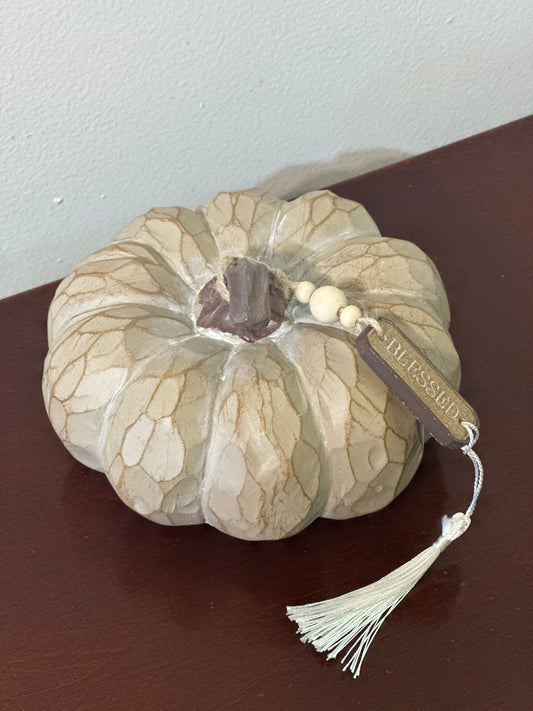 Wooden Pumpkin