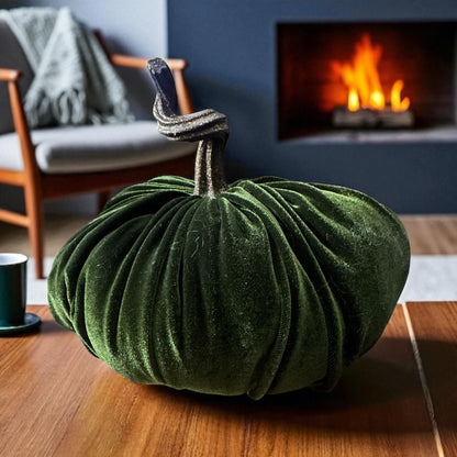 Plush Velvet Pumpkin