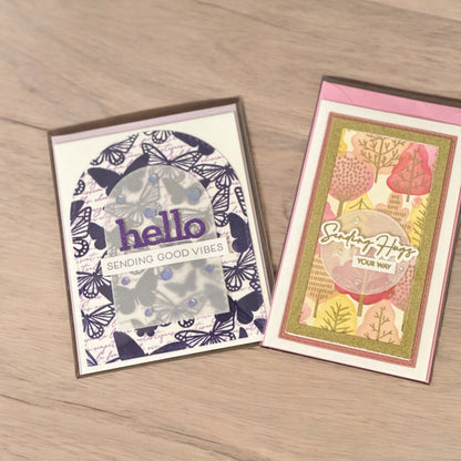 Just Because Greening Card