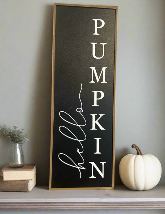 Hello Pumpkin - (black)