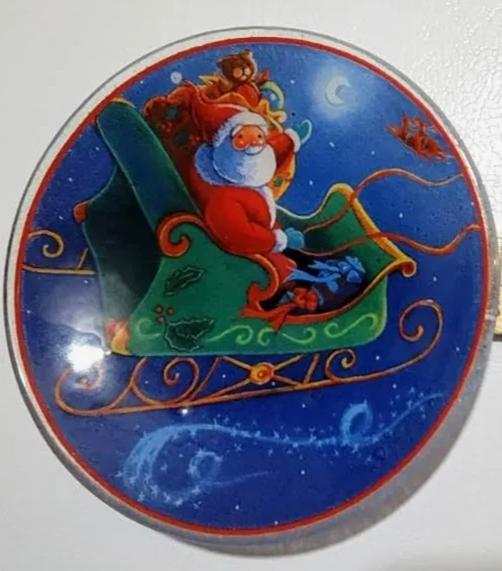 Gorham Santa Plate 6”/Set 4