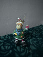 Christmas reindeer w/ Blue Scarf