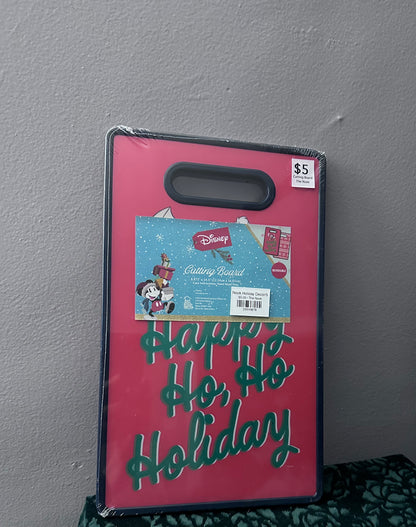 Disney Holiday Cutting Board