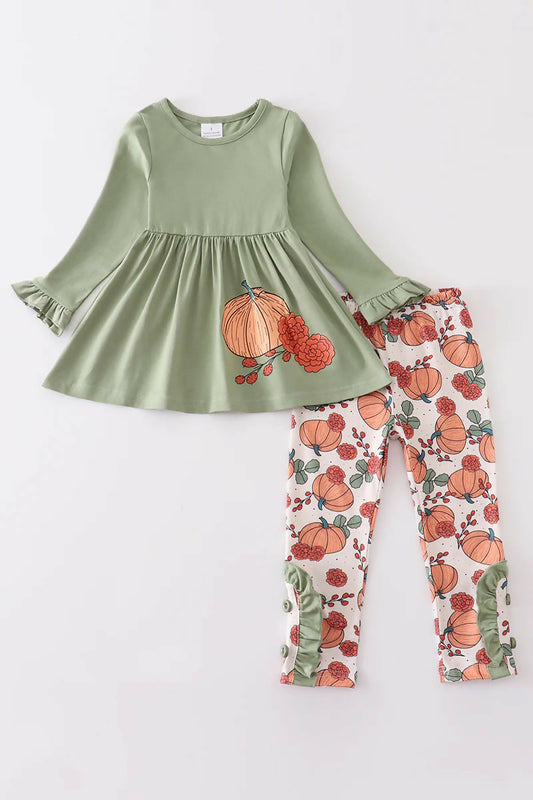 Girls Pumpkin Patch Set