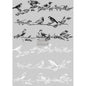 Birds & Berries Decor Transfers Tube