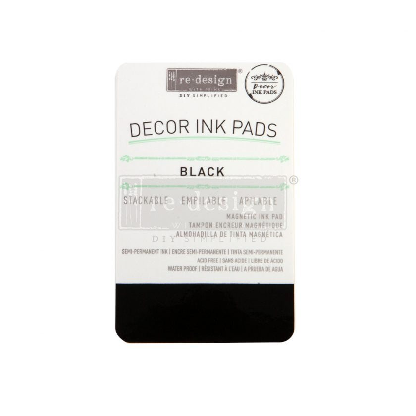 Black Decor Ink Pad