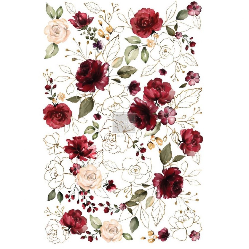 Midnight Floral Transfer Tube
