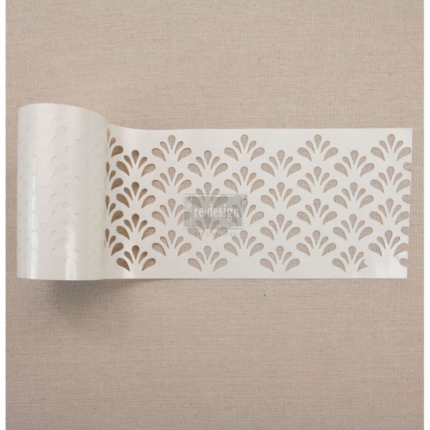 Eastern Fountain Stencil Roll